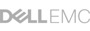 Dell EMC logo grijs