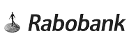 Rabobank logo grijs