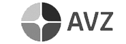 AVZ logo grijs